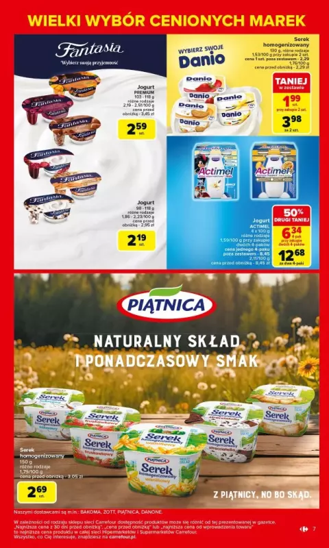 Carrefour Market - gazetka promocyjna Gazetka Łap markowe okazje od poniedziałku  do soboty 29.03 - strona 7