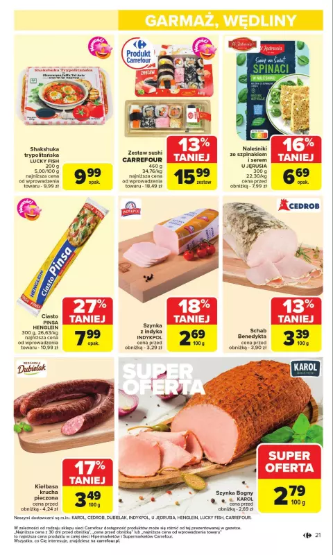 Carrefour Market - gazetka promocyjna Gazetka Carrefour Market od poniedziałku  do soboty 10.05 - strona 23