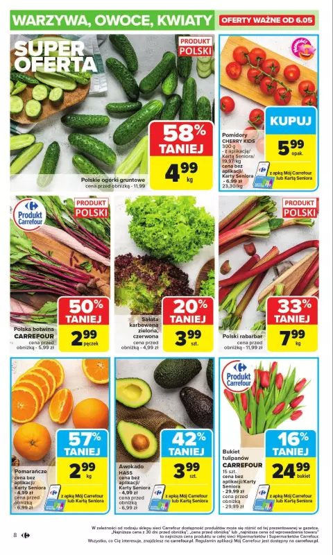 Carrefour Market - gazetka promocyjna Gazetka Carrefour Market od poniedziałku  do soboty 10.05 - strona 10