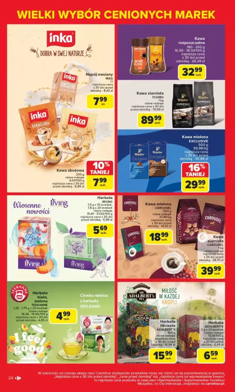 Carrefour Market - gazetka promocyjna Gazetka Znane marki, okazyjne ceny  do soboty 17.05 - strona 24