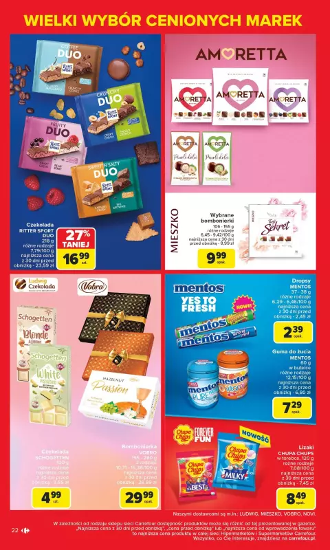 Carrefour Market - gazetka promocyjna Gazetka Znane marki, okazyjne ceny  do soboty 17.05 - strona 22