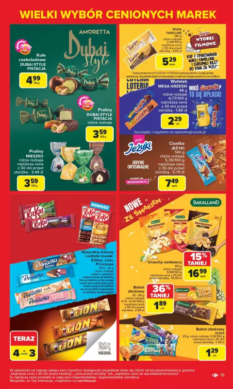 Carrefour Market - gazetka promocyjna Gazetka Znane marki, okazyjne ceny  do soboty 17.05 - strona 19