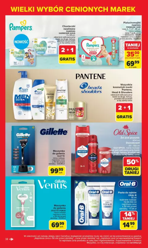 Carrefour Market - gazetka promocyjna Gazetka Znane marki, okazyjne ceny  do soboty 17.05 - strona 38