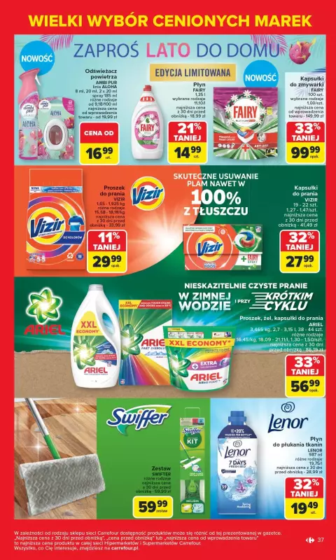 Carrefour Market - gazetka promocyjna Gazetka Znane marki, okazyjne ceny  do soboty 17.05 - strona 37