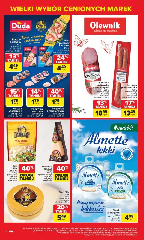 Carrefour Market - gazetka promocyjna Gazetka Znane marki, okazyjne ceny  do soboty 17.05 - strona 4