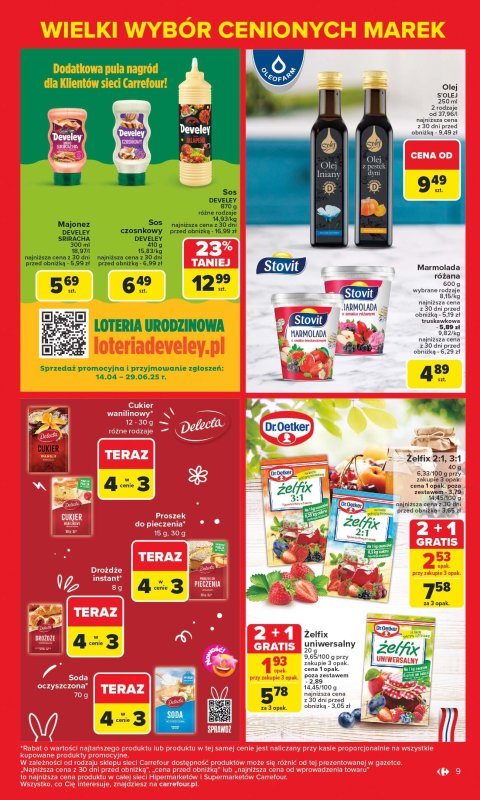Carrefour Market - gazetka promocyjna Gazetka Znane marki, okazyjne ceny  do soboty 17.05 - strona 9