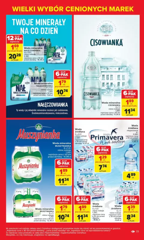 Carrefour Market - gazetka promocyjna Gazetka Znane marki, okazyjne ceny  do soboty 17.05 - strona 33
