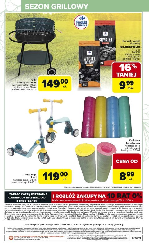 Carrefour Market - gazetka promocyjna Gazetka Wypoczynek w dobrej cenie  do soboty 24.05 - strona 4