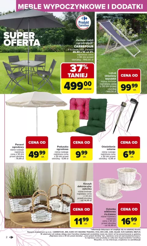 Carrefour Market - gazetka promocyjna Gazetka Wypoczynek w dobrej cenie  do soboty 24.05 - strona 2