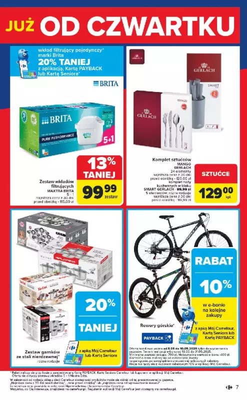 Carrefour Market - gazetka promocyjna Weekend promek już od czwartku  do soboty 10.05 - strona 7