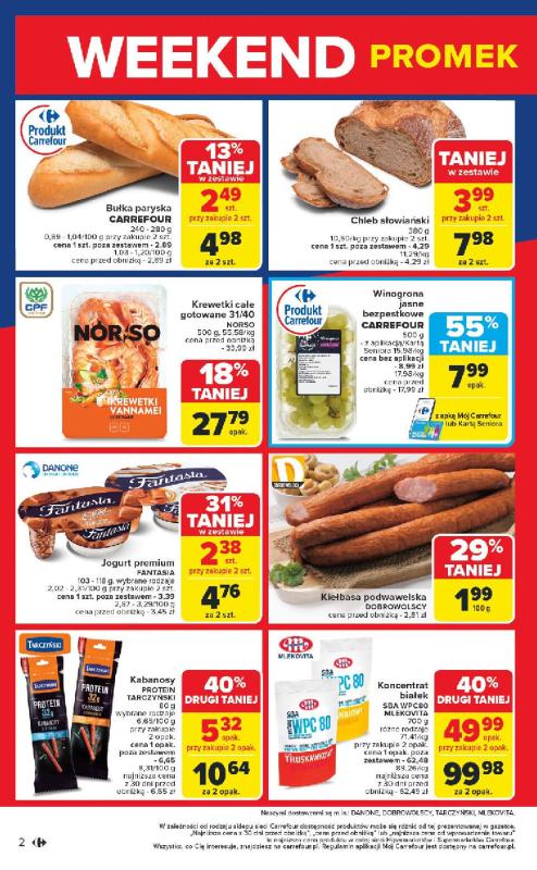 Carrefour Market - gazetka promocyjna Weekend promek już od czwartku  do soboty 10.05 - strona 2