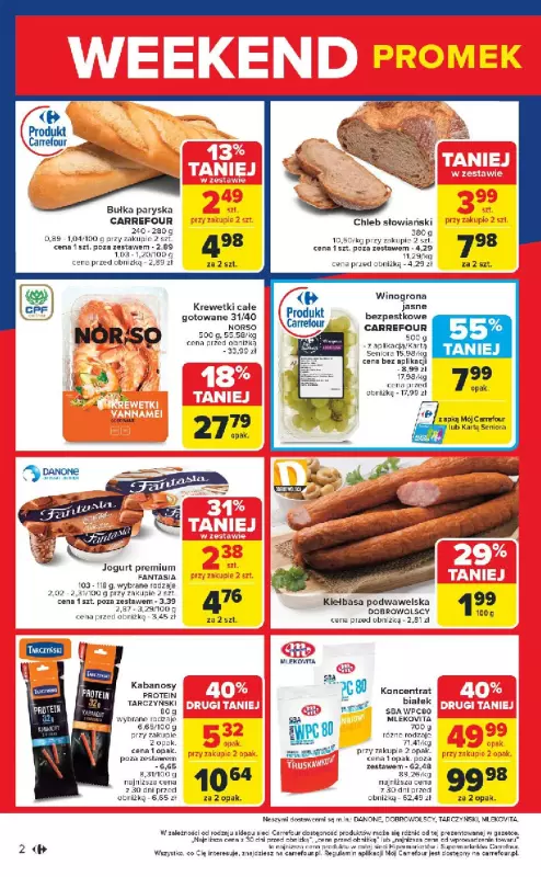 Carrefour Market - gazetka promocyjna Weekend promek już od czwartku  do soboty 10.05 - strona 2