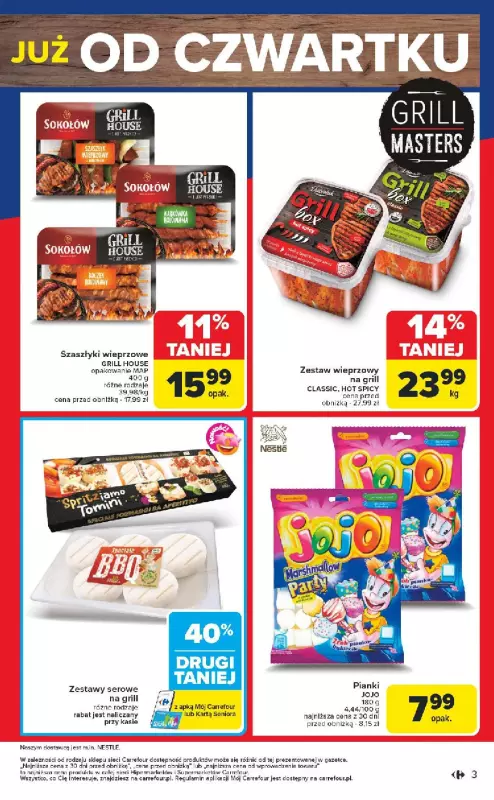 Carrefour Market - gazetka promocyjna Weekend promek już od czwartku  do soboty 10.05 - strona 3
