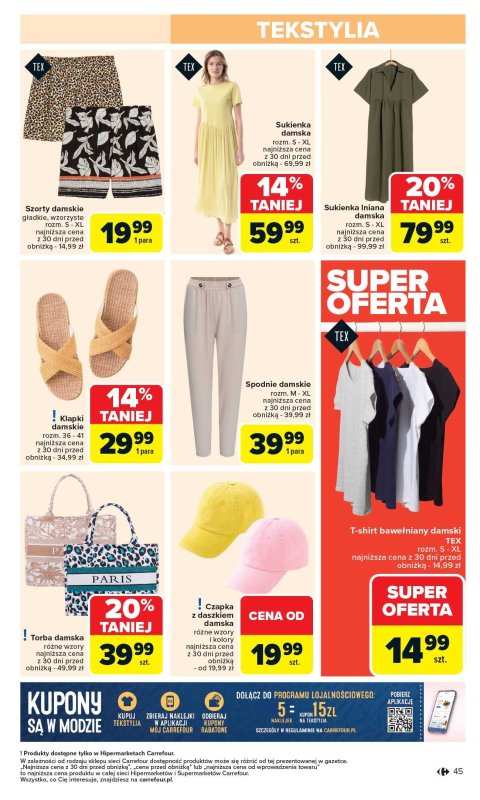 Carrefour Market - gazetka promocyjna Gazetka Carrefour Market od poniedziałku  do soboty 17.05 - strona 47