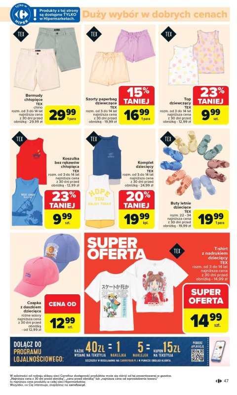 Carrefour Market - gazetka promocyjna Gazetka Carrefour Market od poniedziałku  do soboty 17.05 - strona 49