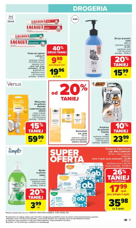 Carrefour Market - gazetka promocyjna Gazetka Carrefour Market od poniedziałku od poniedziałku 12.05 do soboty 17.05 - strona 33