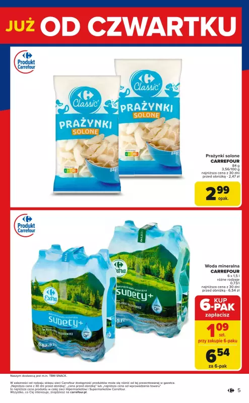 Carrefour Market - gazetka promocyjna Gazetka Weekend promek już od czwartku  do soboty 17.05 - strona 5