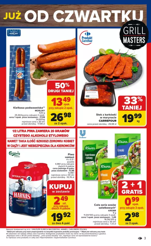 Carrefour Market - gazetka promocyjna Gazetka Weekend promek już od czwartku   - strona 3