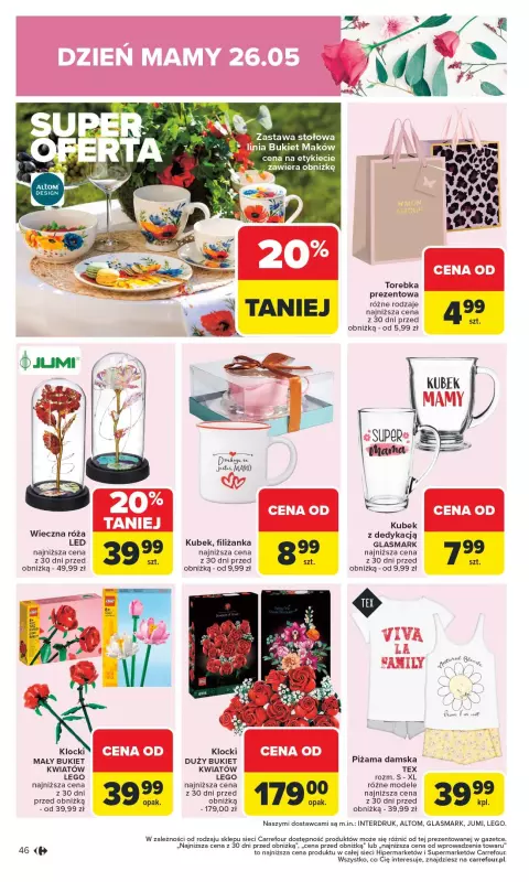 Carrefour Market - gazetka promocyjna Gazetka Carrefour Market od poniedziałku od poniedziałku 19.05 do soboty 24.05 - strona 48
