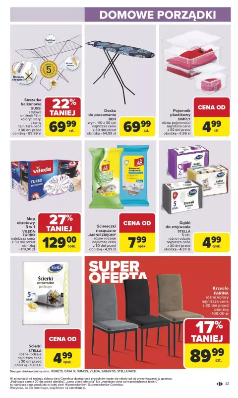 Carrefour Market - gazetka promocyjna Gazetka Carrefour Market od poniedziałku od poniedziałku 26.05 do soboty 31.05 - strona 43