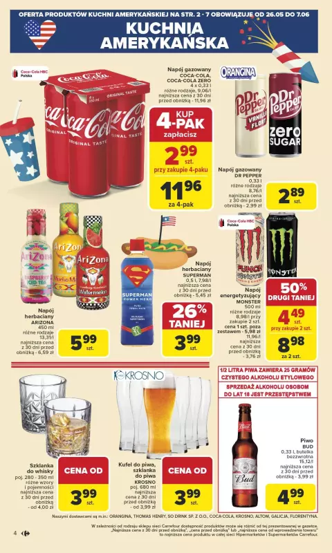 Carrefour Market - gazetka promocyjna Gazetka Carrefour Market od poniedziałku od poniedziałku 26.05 do soboty 31.05 - strona 6