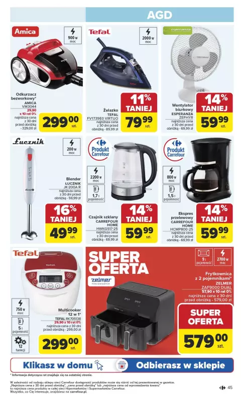 Carrefour Market - gazetka promocyjna Gazetka Carrefour Market od poniedziałku od poniedziałku 26.05 do soboty 31.05 - strona 47