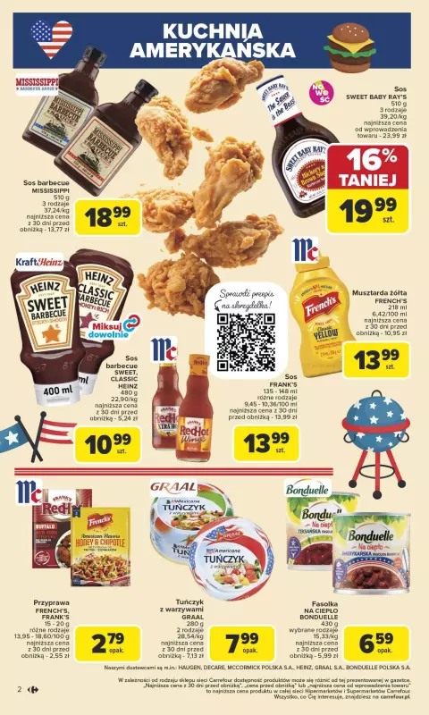 Carrefour Market - gazetka promocyjna Gazetka Kuchnia Amerykańska   - strona 2