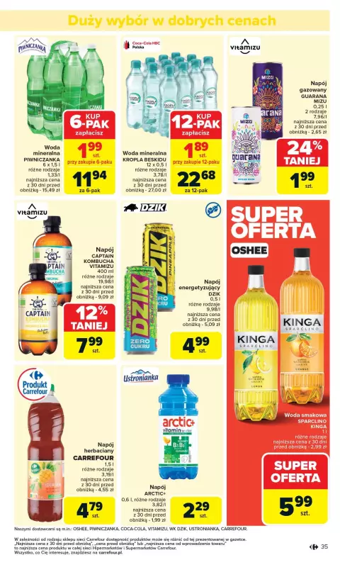 Carrefour Market - gazetka promocyjna Gazetka Carrefour Market od poniedziałku  do soboty 07.06 - strona 37