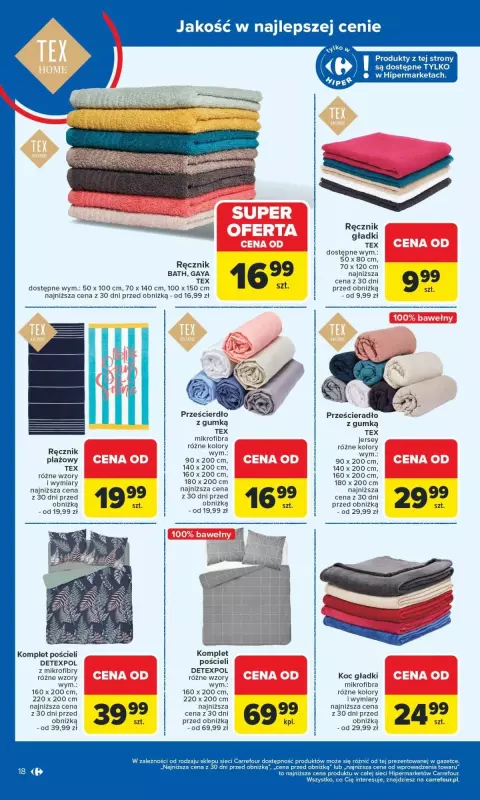 Carrefour Market - gazetka promocyjna Gazetka Produkt Carrefour od poniedziałku  do soboty 14.06 - strona 18