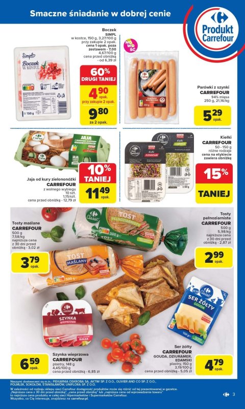 Carrefour Market - gazetka promocyjna Gazetka Produkt Carrefour od poniedziałku od poniedziałku 02.06 do soboty 14.06 - strona 3