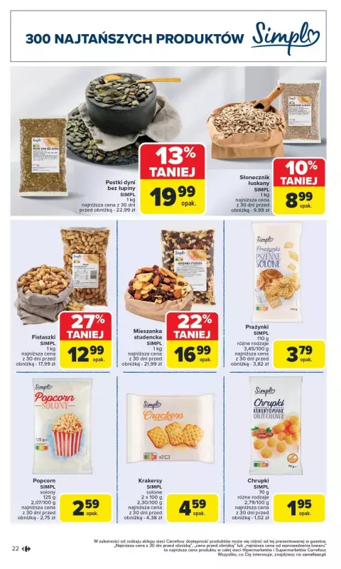 Carrefour Market - gazetka promocyjna Gazetka Produkt Carrefour od poniedziałku  do soboty 14.06 - strona 22