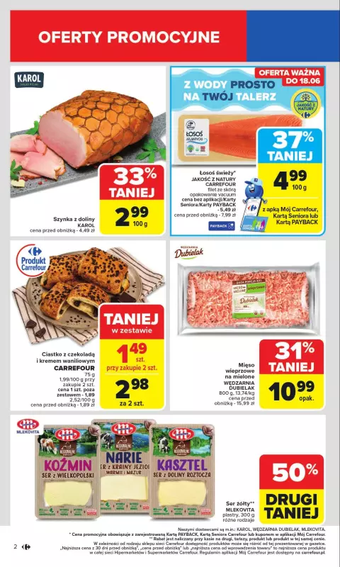 Carrefour Market - gazetka promocyjna Gazetka Carrefour Market od poniedziałku  do soboty 14.06 - strona 4
