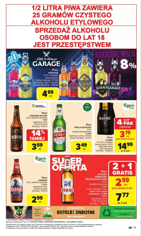 Carrefour Market - gazetka promocyjna Gazetka Carrefour Market od poniedziałku  do soboty 14.06 - strona 37