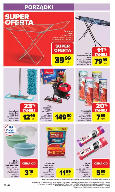 Carrefour Market - gazetka promocyjna Gazetka Carrefour Market od poniedziałku od poniedziałku 09.06 do soboty 14.06 - strona 40