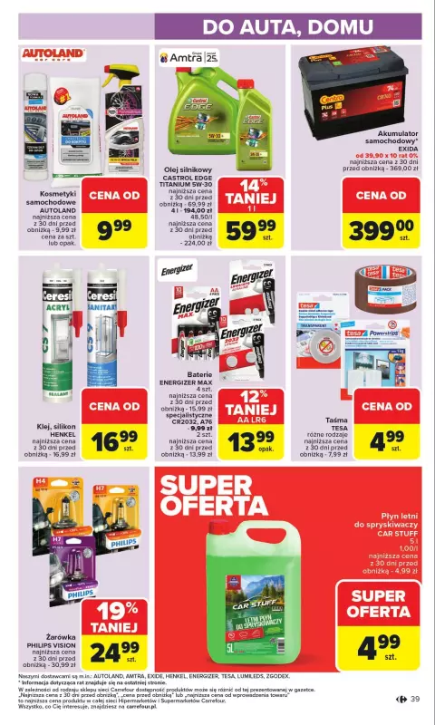 Carrefour Market - gazetka promocyjna Gazetka Carrefour Market od poniedziałku od poniedziałku 09.06 do soboty 14.06 - strona 41