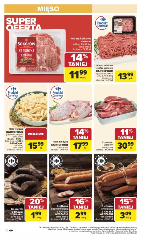 Carrefour Market - gazetka promocyjna Gazetka Carrefour Market od poniedziałku od poniedziałku 16.06 do soboty 21.06 - strona 14