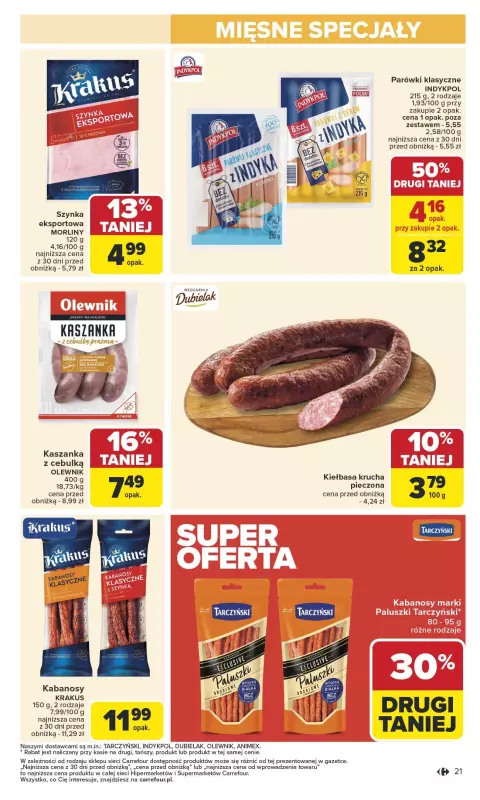 Carrefour Market - gazetka promocyjna Gazetka Carrefour Market od poniedziałku  do soboty 21.06 - strona 23
