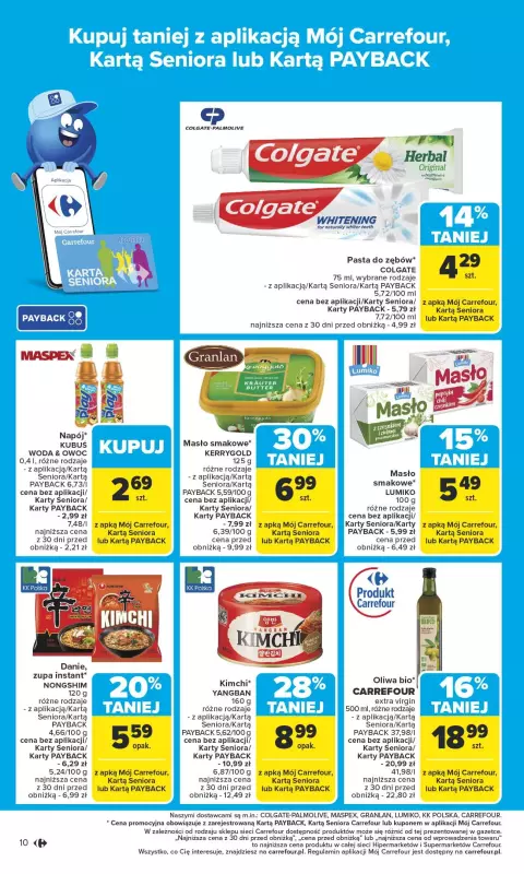 Carrefour Market - gazetka promocyjna Gazetka Carrefour Market od poniedziałku od poniedziałku 16.06 do soboty 21.06 - strona 12