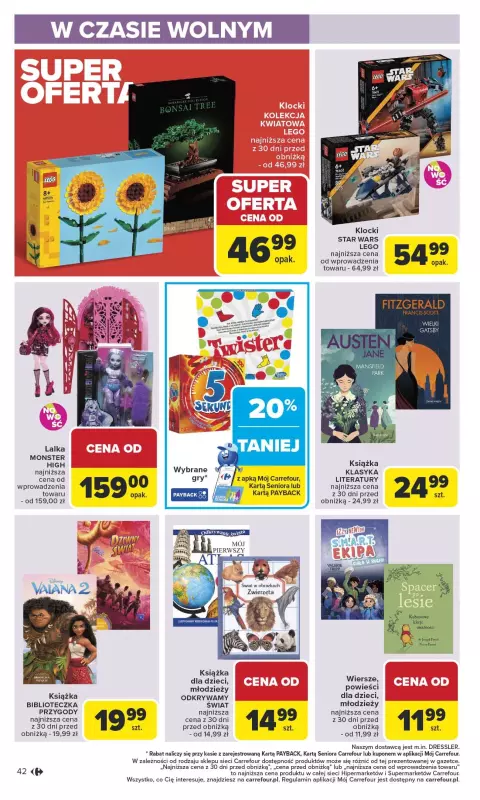 Carrefour Market - gazetka promocyjna Gazetka Carrefour Market od poniedziałku  do soboty 21.06 - strona 44