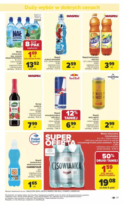 Carrefour Market - gazetka promocyjna Gazetka Carrefour Market od poniedziałku od poniedziałku 16.06 do soboty 21.06 - strona 39