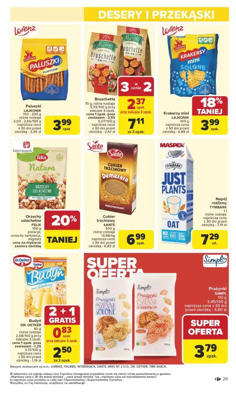 Carrefour Market - gazetka promocyjna Gazetka Carrefour Market od poniedziałku od poniedziałku 16.06 do soboty 21.06 - strona 31
