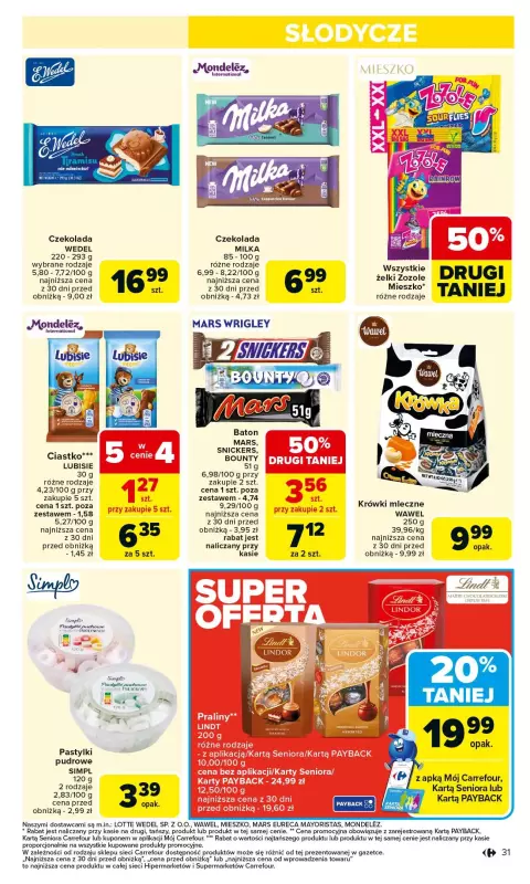 Carrefour Market - gazetka promocyjna Gazetka Carrefour Market od poniedziałku od poniedziałku 23.06 do niedzieli 29.06 - strona 33