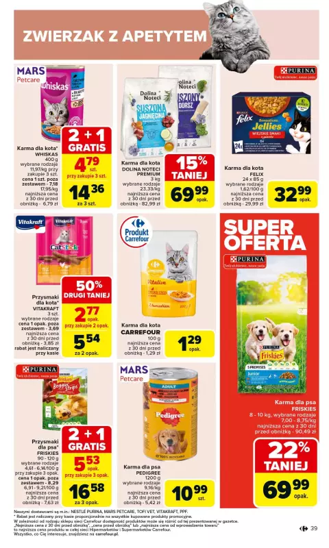 Carrefour Market - gazetka promocyjna Gazetka Carrefour Market od poniedziałku  do niedzieli 29.06 - strona 41
