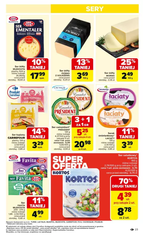 Carrefour Market - gazetka promocyjna Gazetka Carrefour Market od poniedziałku od poniedziałku 23.06 do niedzieli 29.06 - strona 25