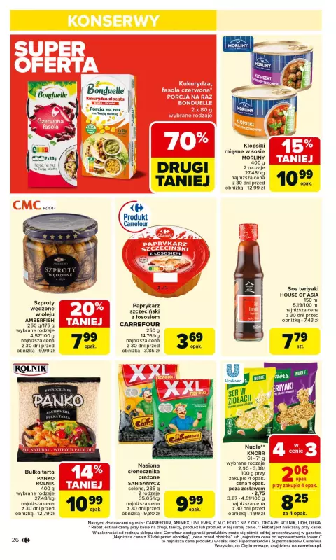 Carrefour Market - gazetka promocyjna Gazetka Carrefour Market od poniedziałku od poniedziałku 23.06 do niedzieli 29.06 - strona 28