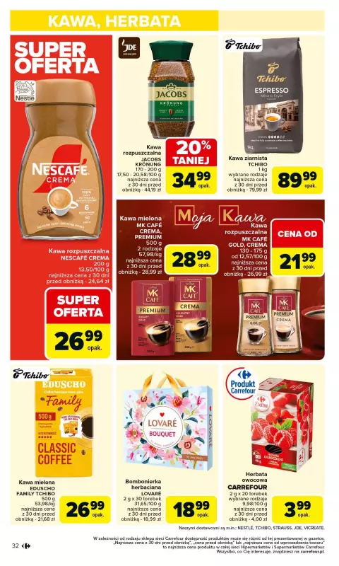 Carrefour Market - gazetka promocyjna Gazetka Carrefour Market od poniedziałku  do niedzieli 29.06 - strona 34
