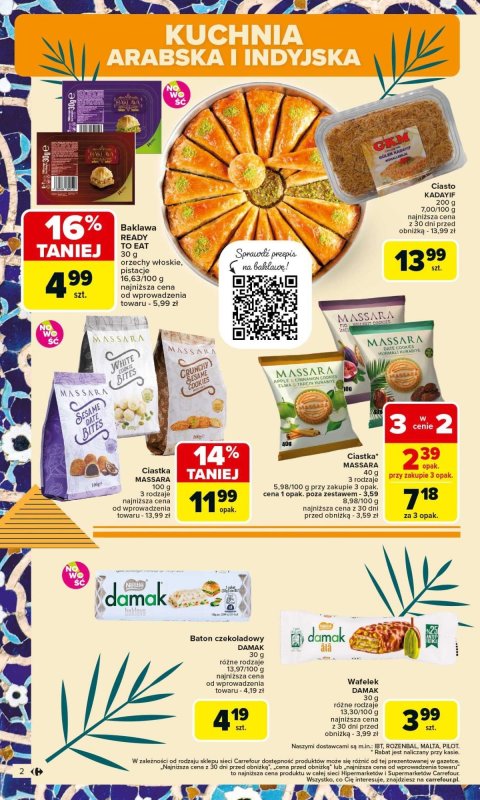 Carrefour Market - gazetka promocyjna Gazetka Smaki świata  do soboty 05.07 - strona 2