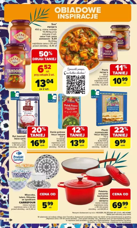 Carrefour Market - gazetka promocyjna Gazetka Smaki świata od poniedziałku 23.06 do soboty 05.07 - strona 8
