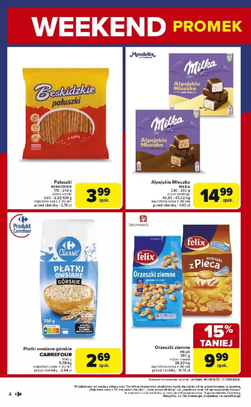Carrefour Market - gazetka promocyjna Weekend promek już od czwartku od czwartku 26.06 do wtorku 08.07 - strona 4