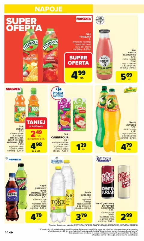 Carrefour Market - gazetka promocyjna Gazetka Carrefour Market od poniedziałku  do soboty 05.07 - strona 32